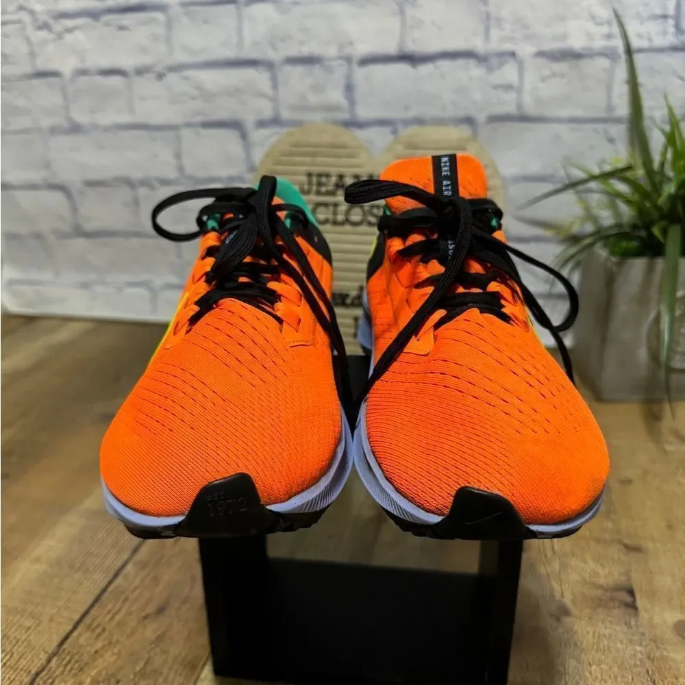 Nike Men's Air Zoom Pegasus 38 - DM9052 800 - Hyper Crimson / Yellow - Size 8.5